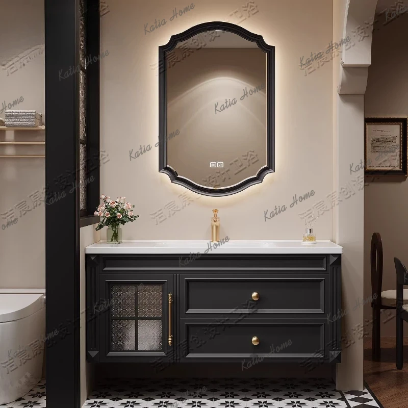 Home Bathroom Vanity Combo - خزائن حمام ومرحاض وحوض غسيل YJ،