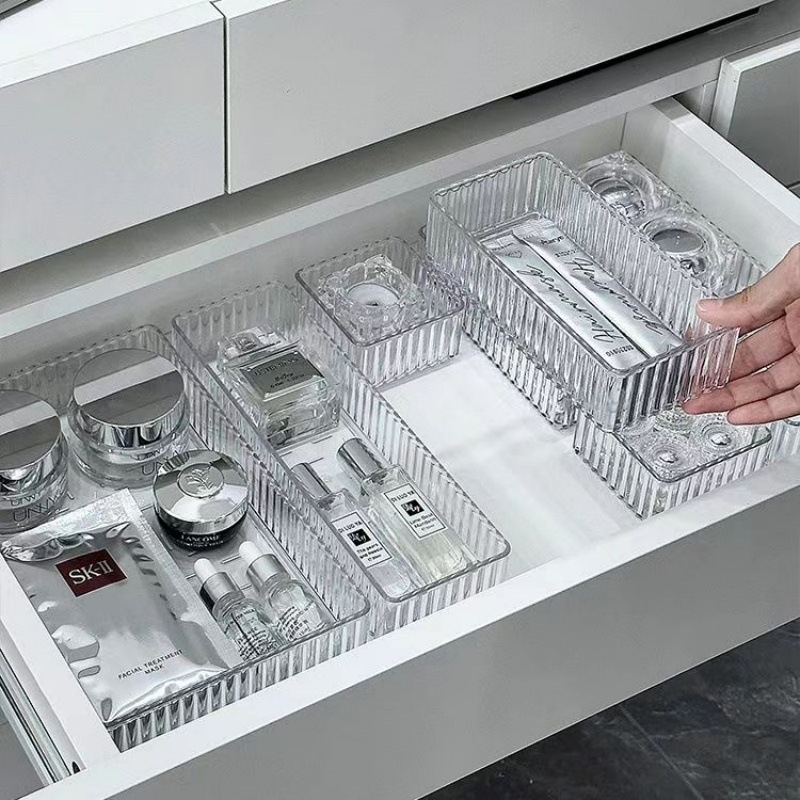مجموعة منظمات أدراج المكتب، صن - مراجعة Home Edit Bathroom Storage وسعره