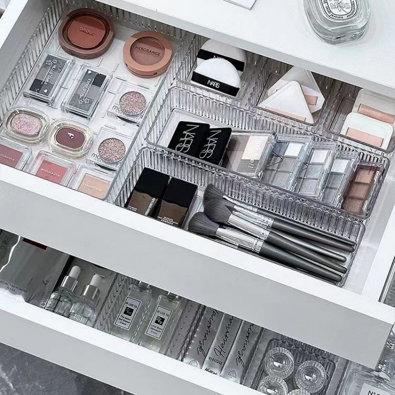 مجموعة منظمات أدراج المكتب، صن - مراجعة Home Edit Bathroom Storage وسعره