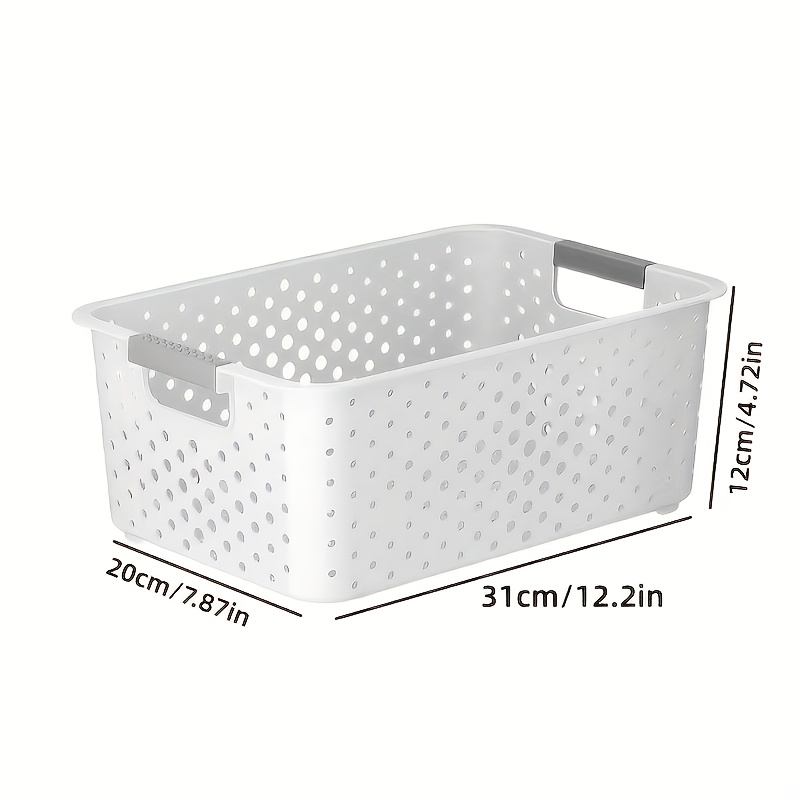 صندوق تخزين بلاستيكي كبير السع - مراجعة Home Edit Bathroom Storage وسعره