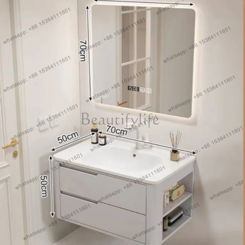 خزانة حمام LSClassic بتصميم نو - مراجعة Home Bathroom Vanity Combo وسعره
