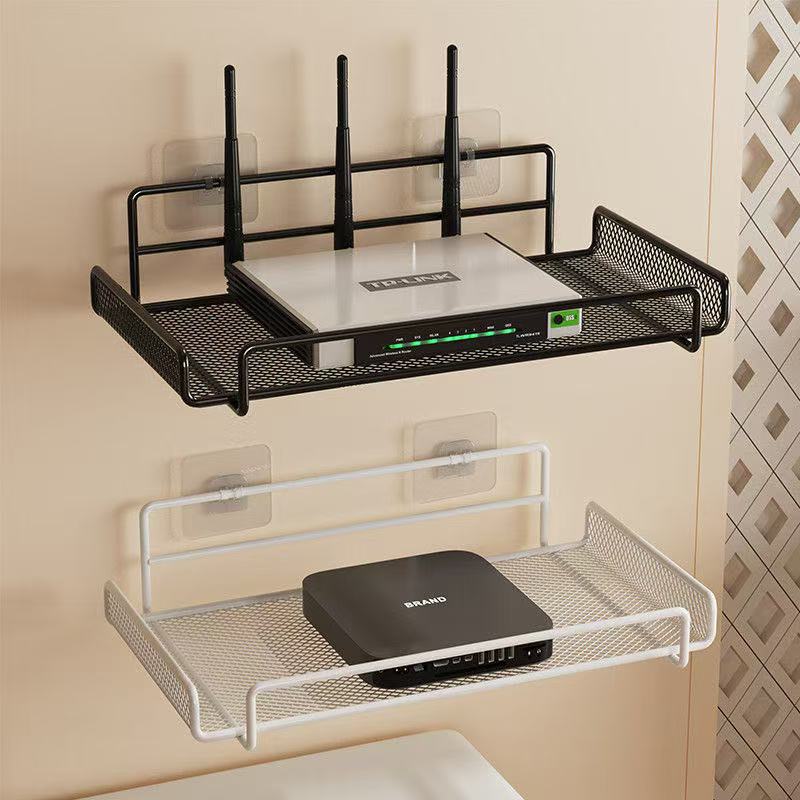 رف تخزين معدني شبكي لجهاز الرا - مراجعة Home Bathroom Organizer وسعره