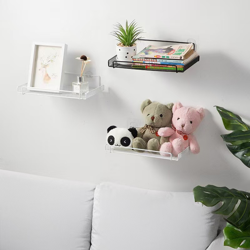 رف تخزين معدني شبكي لجهاز الرا - مراجعة Home Bathroom Organizer وسعره