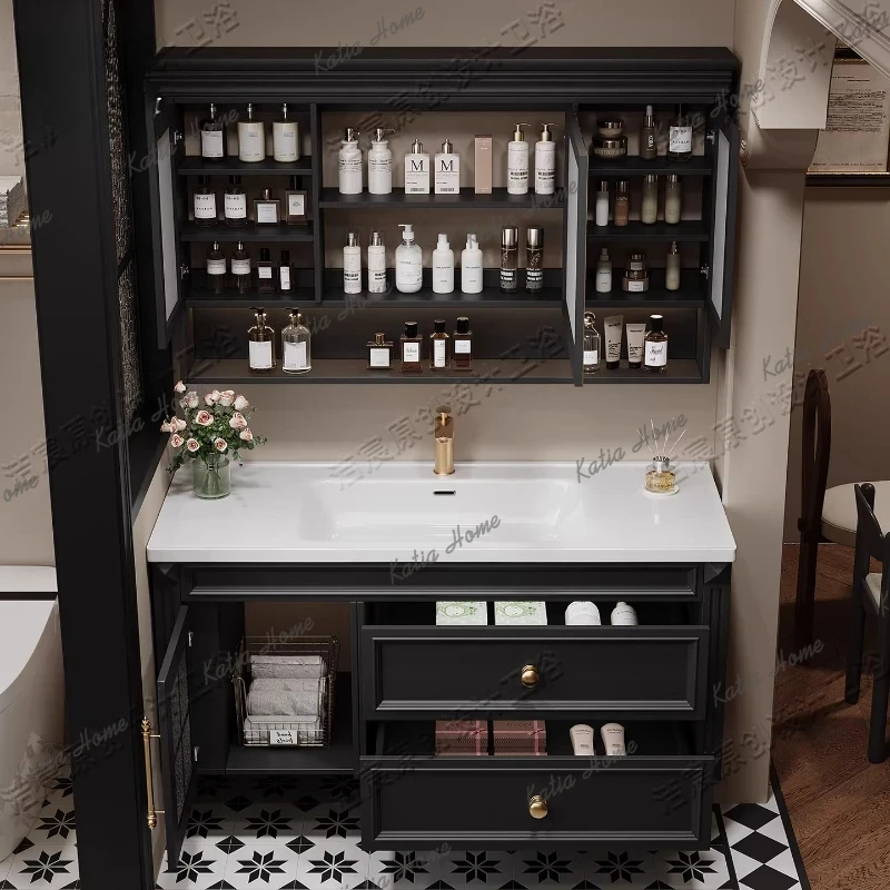 خزائن حمام ومرحاض وحوض غسيل YJ - مراجعة Home Bathroom Vanity Combo وسعره