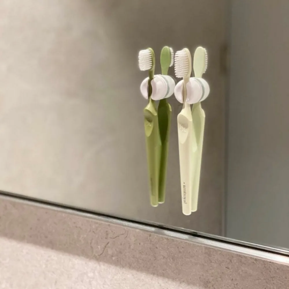 حامل فرشاة أسنان مع كوب شفط ،  - مراجعة Home Edit Bathroom Storage وسعره