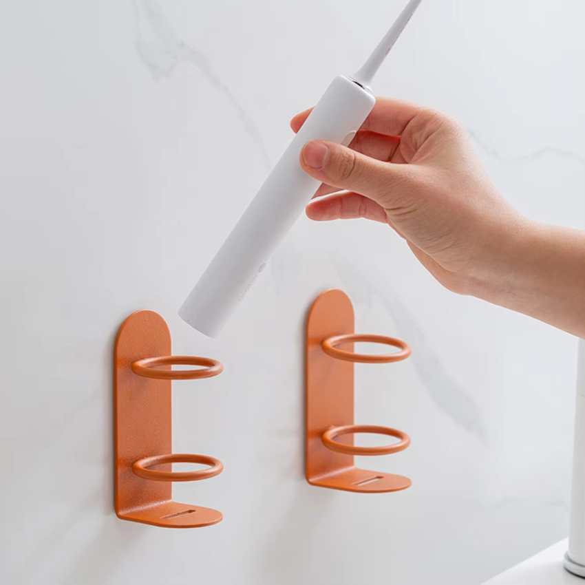 حامل فرشاة أسنان كهربائية مثبت - مراجعة Home Edit Bathroom Storage وسعره