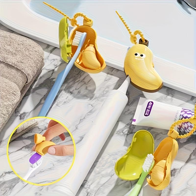 حامل فرشاة أسنان الموز اللطيف، - مراجعة Home Essentials Bathroom Storage وسعره